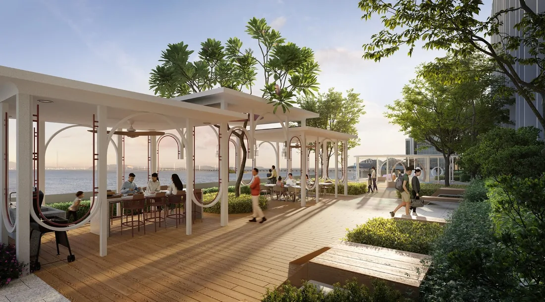 Keeperz Suites pavilion grill and BBQ